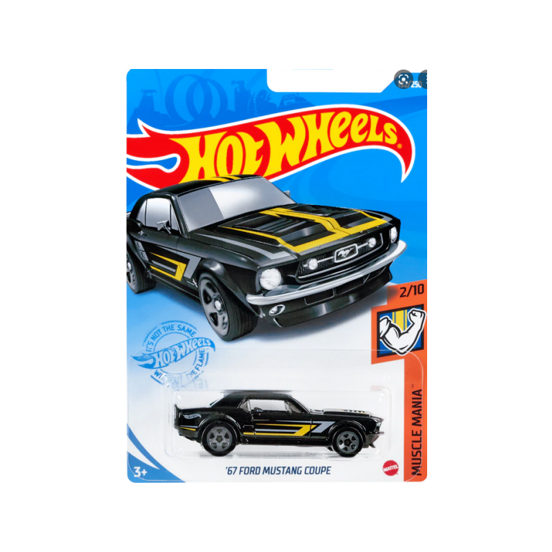 Hot Wheels ZAMAC '67 Ford Mustang Coupe 1/8 50TH Anniversary ...