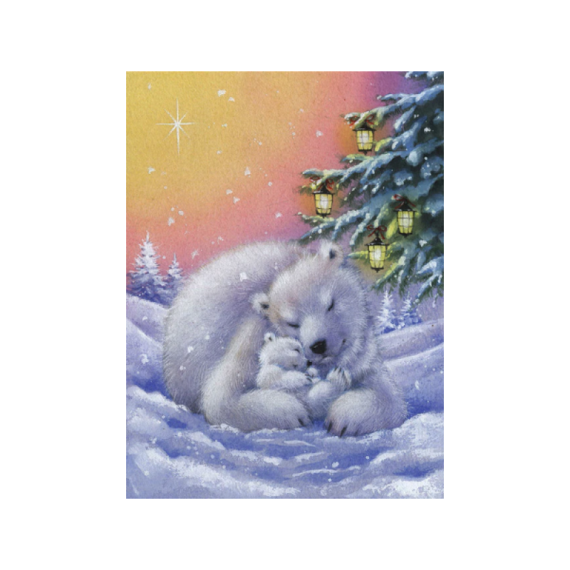 Baltieji lokiai 30x40 cm