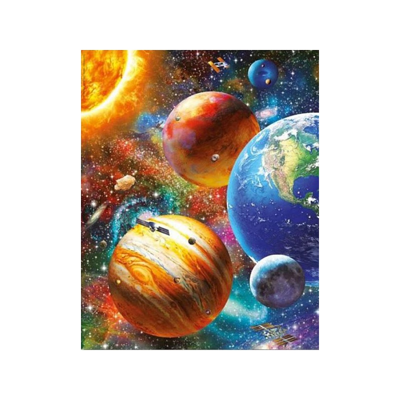 Planets 30x40 cm