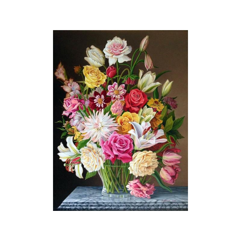 Gėlės 30x40 cm