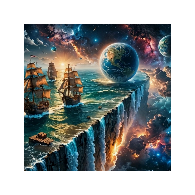 Magical world 50x50 cm