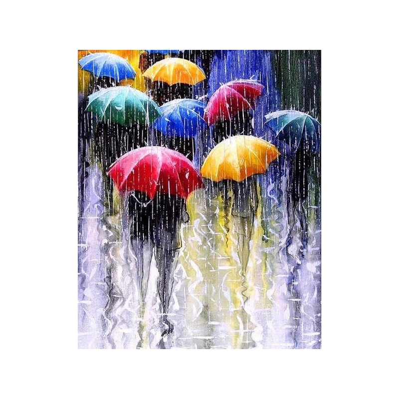 Krāsaini lietussargi 30x40 cm