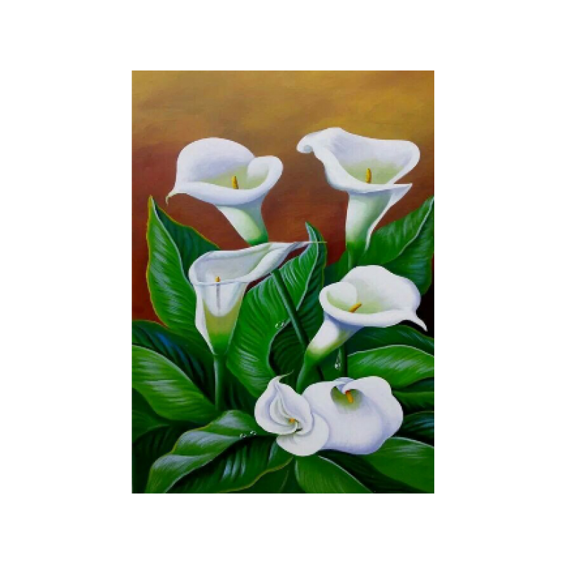 White Lilies 30x40 cm
