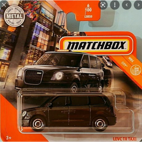 2020 - 006 - GKM04 Matchbox LEVC TX TAXI