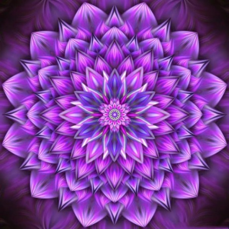 Mandala 25x25 cm