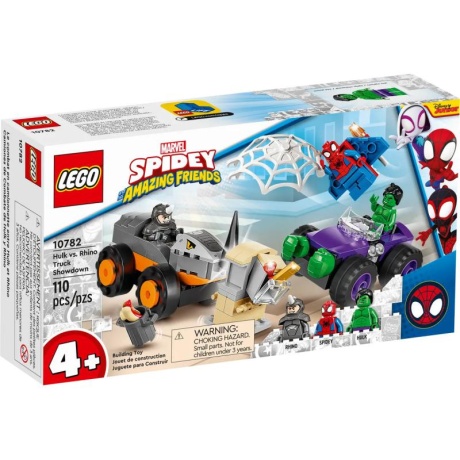 10782 LEGO® Marvel Hulki ja Rhino veokite vastasseis