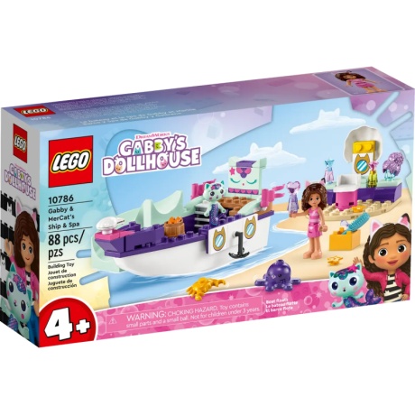 10786 LEGO® Gabby ja Merikassi laev ja spaa 