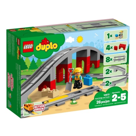 10872 LEGO® DUPLO Classic Rongisild ja -rööpad