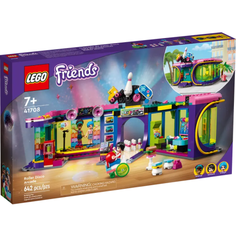 41708 LEGO® Friends Skrituļslidu diskotēka