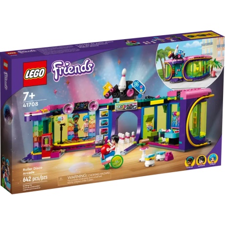 41708 LEGO® Friends Riedučių diskotekos arena
