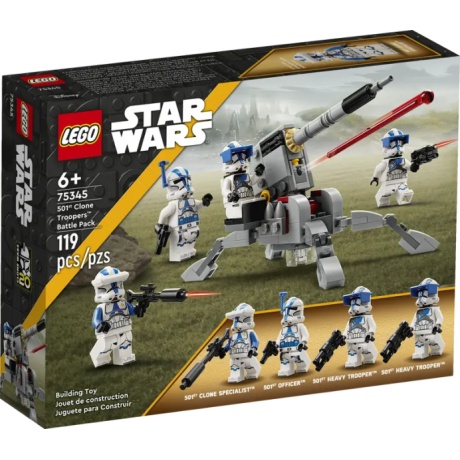 75345 LEGO® | Star Wars 501. leģiona Clone Troopers™ kaujas komplekts
