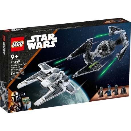 75348 LEGO® | Star Wars Mandalorian Fang Fighter vs TIE Interceptor™