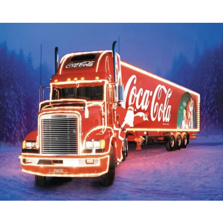 Coca-Cola sunkvežimis 40x30