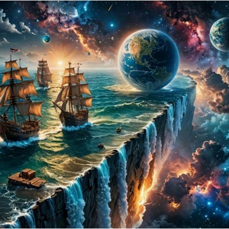 Magical world 50x50 cm