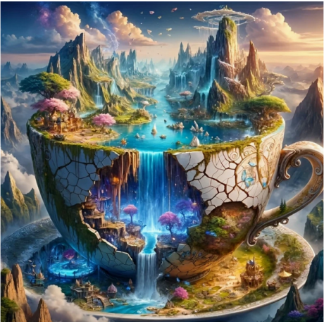 Magical world 30x30 cm
