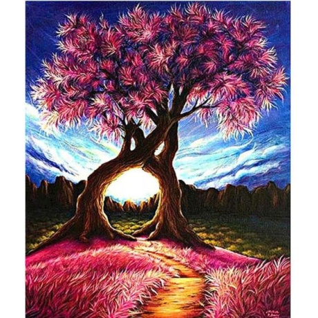 Õhtune Puu 30x48 cm
