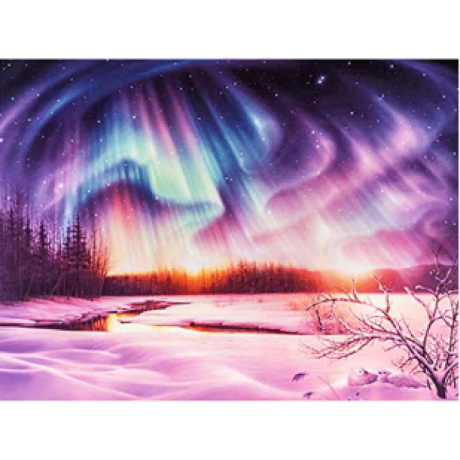 Northern Lights 30x40 cm