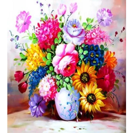 Gėlės vazoje 30x40 cm