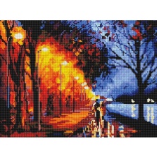 Rudens iela- ar rāmi 30x40 cm