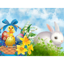 Easter Bunny 25x20 cm
