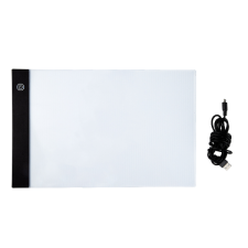 Light board A4 with adjustable intensity