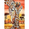  Giraffes 30x40 cm