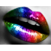 Värvilised huuled 30x40 cm