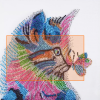 Colourful Cat 30x30 cm