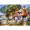 Beautiful house in nature 1 30x40 cm